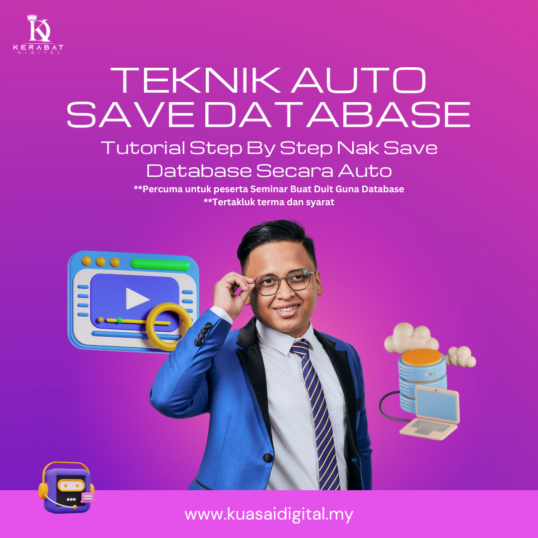 Panduan Video Auto Save Database